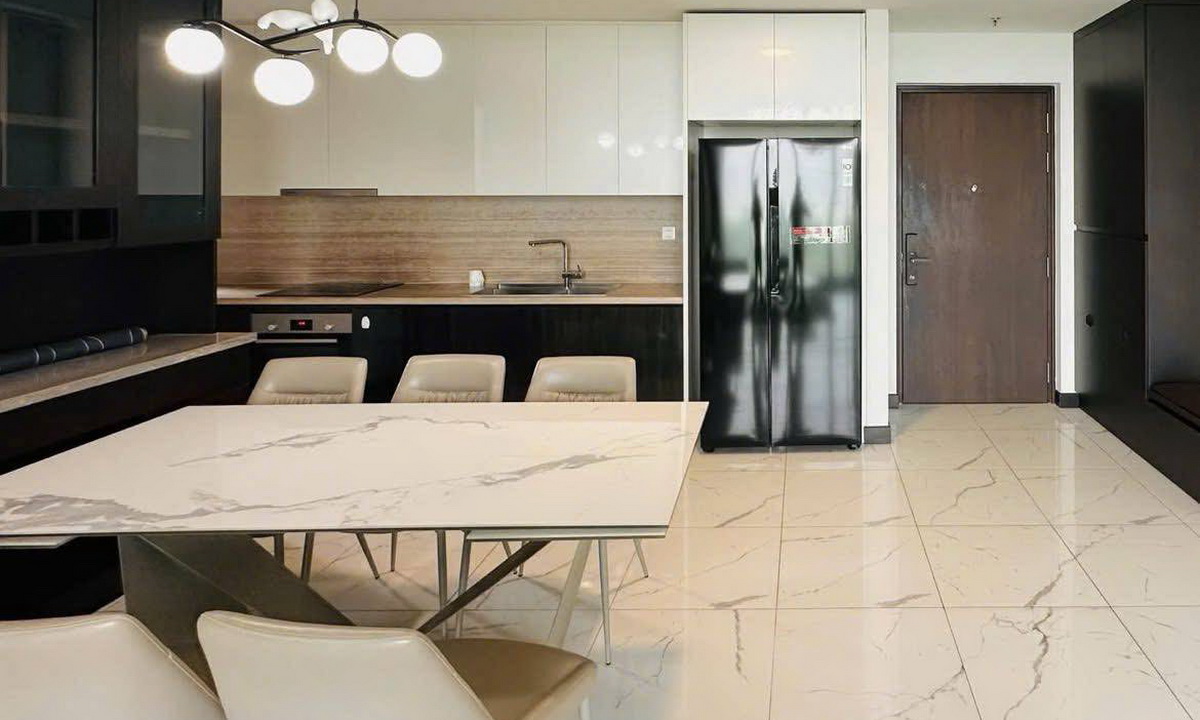 Căn 2 phòng ngủ cho thuê Empire City lầu cao Linden nội thất đủ view L81 - Ảnh 5