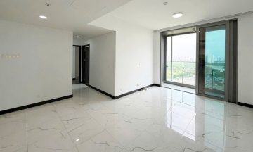 Căn 2 phòng ngủ cho thuê Empire City toà Linden không nội thất view L81