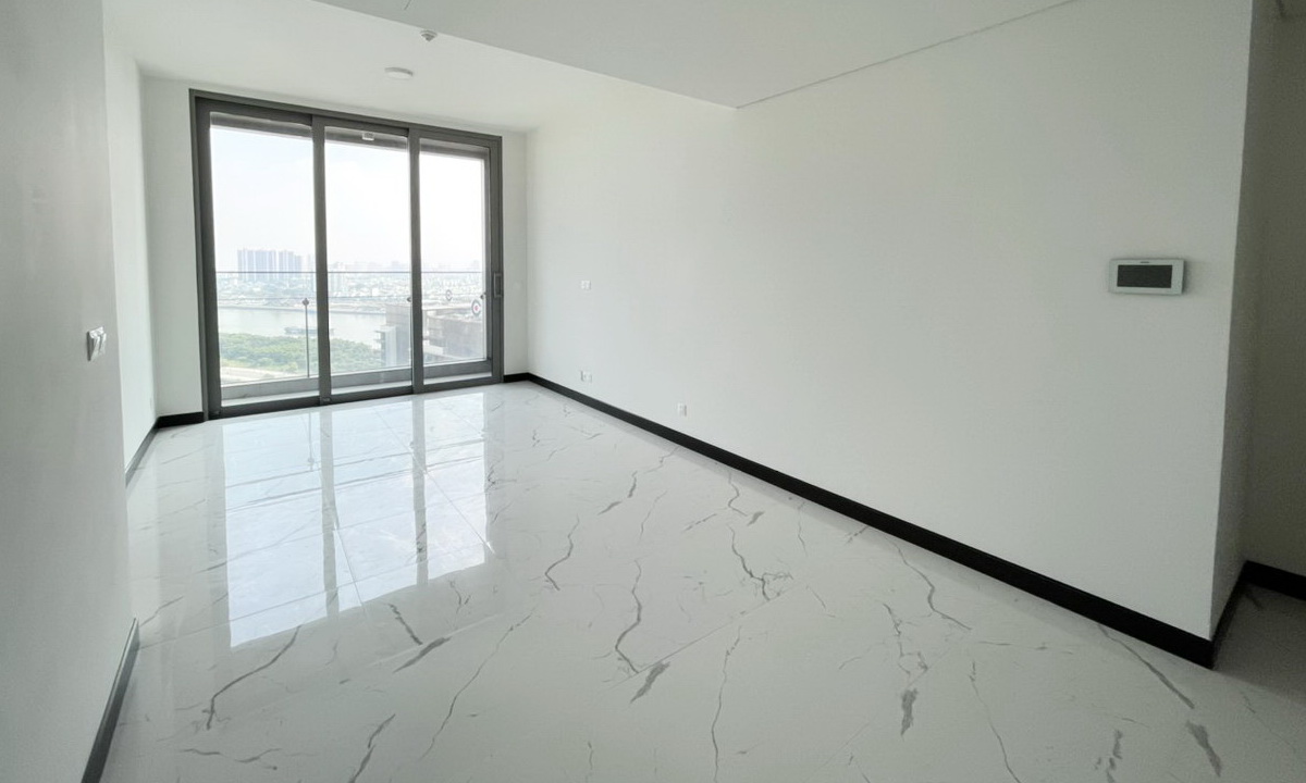 Cho thuê căn hộ Empire City 1 phòng ngủ view sông toà Tilia không nội thất