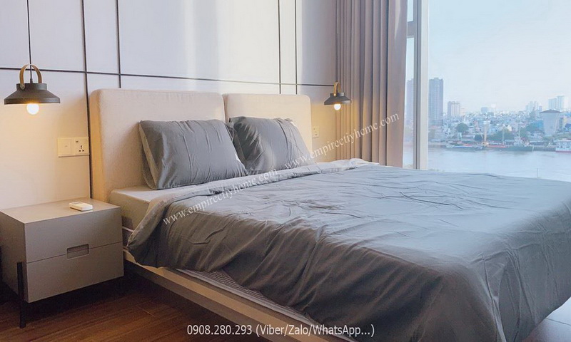 Cho thuê Empire City 1 phòng ngủ lầu 8 Tilia nội thất cao cấp view Bitexco