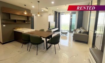 Căn 2 phòng ngủ cho thuê Empire City lầu 17 toà Linden decor đẹp view L81