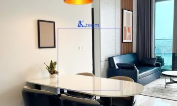 Cho thuê Empire City 1 phòng ngủ lầu cao khu Tilia nội thất cao cấp view Bitexco