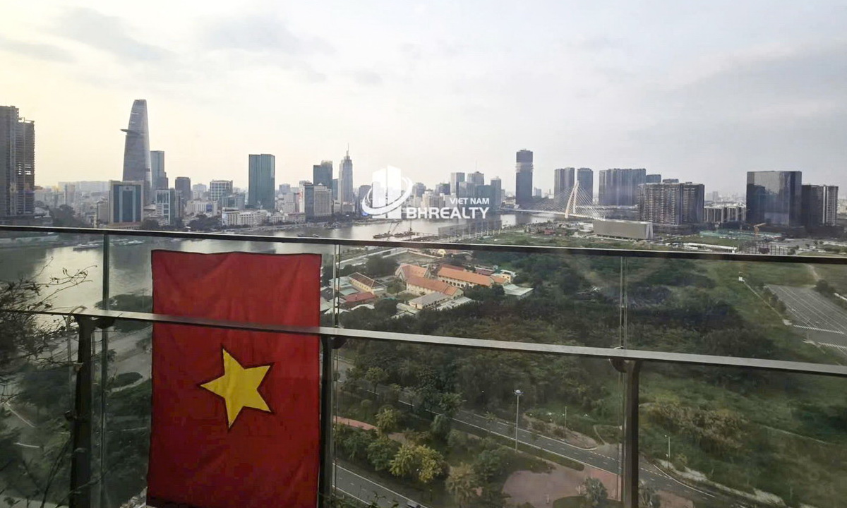 Duplex Empire City cho thuê tầng cao tháp Tilia nhà đẹp 4 phòng ngủ view sông - Ảnh 3