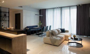 Empire City 3 phòng ngủ cho thuê view hồ bơi tầng thấp khu Linden nội thất đẹp