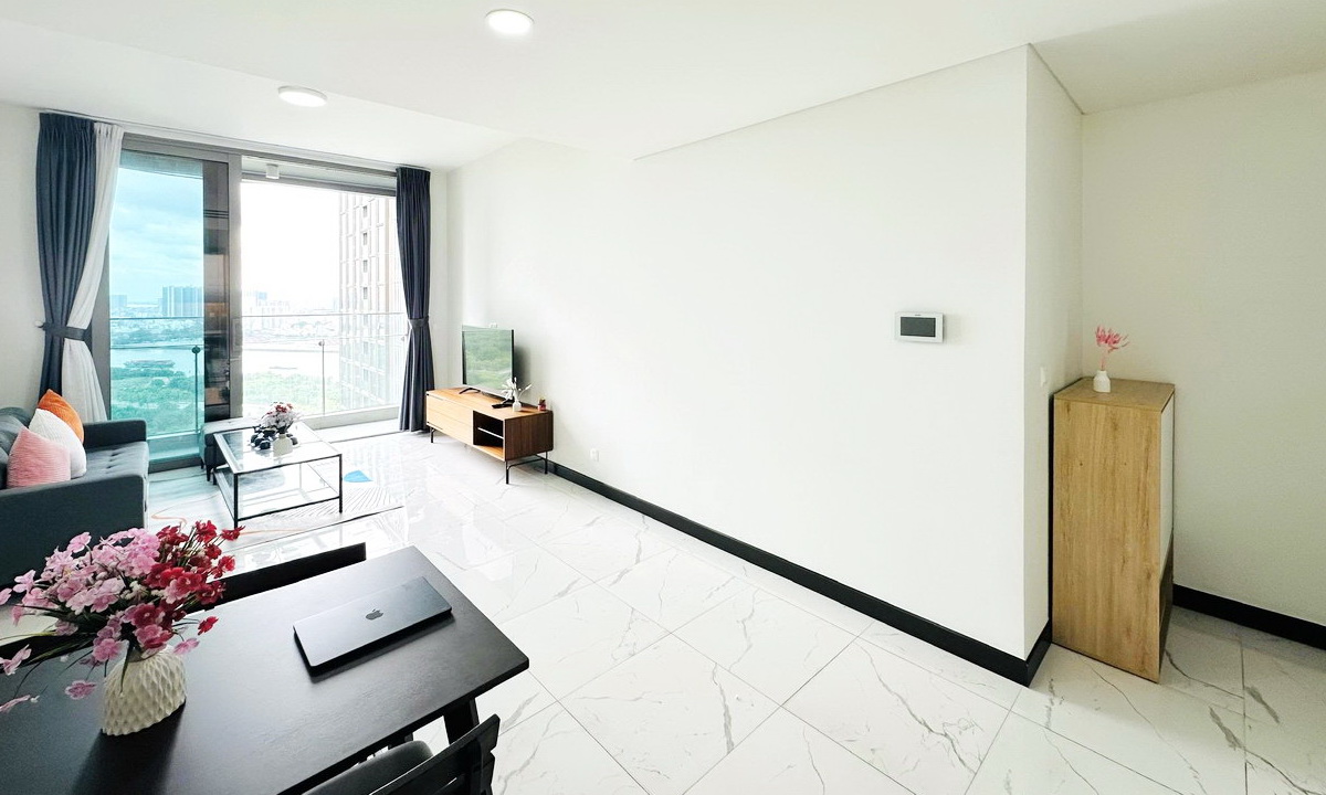Bán căn hộ Empire City 1 phòng ngủ lầu cao view sông tháp Tilia nội thất đủ
