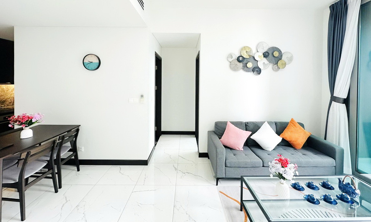 Bán căn hộ Empire City 1 phòng ngủ lầu cao view sông tháp Tilia nội thất đủ - Ảnh 4