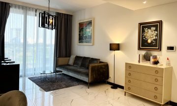 Căn 2 phòng ngủ cho thuê Empire City toà Linden nội thất đầy đủ view thoáng