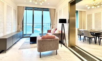 Căn 4 phòng ngủ cho thuê Empire City toà Linden nội thất đẳng cấp view L81